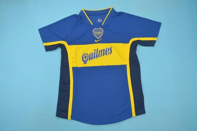 MAGLIA JERSEY BOCA JUNIORS 1998 1999 2000 2001 RIQUELME