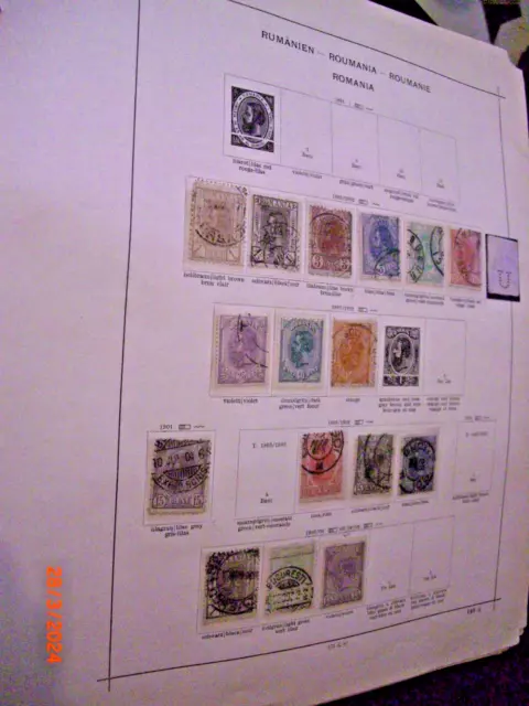 R u män i e n classic collection from 1893-1942 / stamped