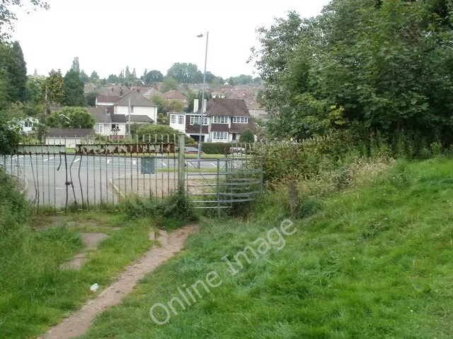 Photo 6x4 Newport : Bassaleg Road houses viewed from woodland  Glasllwch  c2011