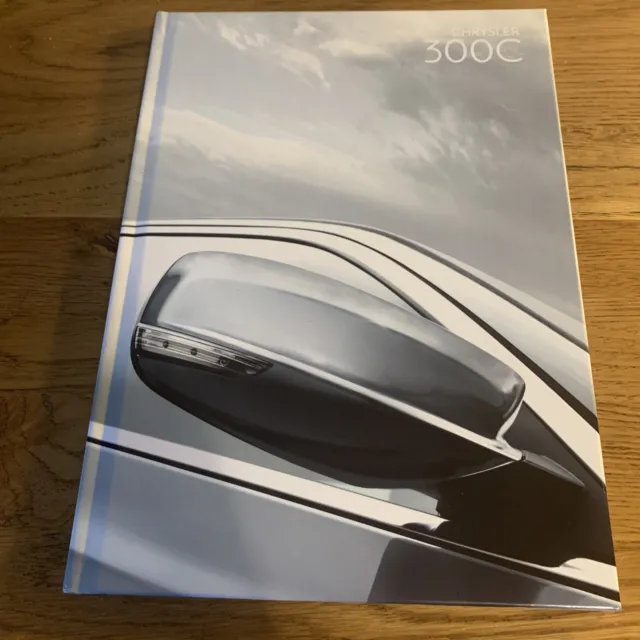 Chrysler 300c 26 Page Hardback Sales Brochure MY12