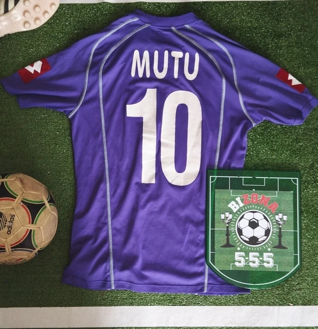 FIORENTINA 20052006 MUTU Football Shirt Vintage Maglia Calcio Jersey