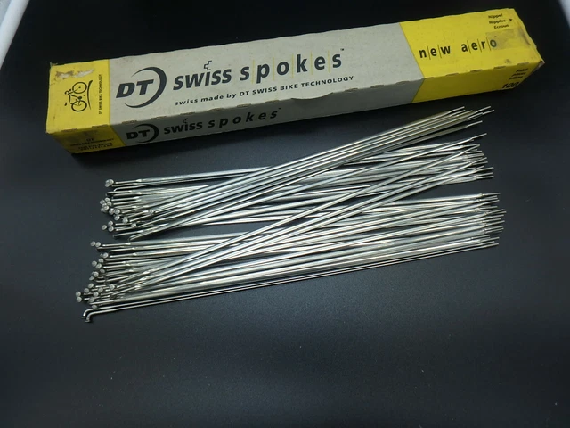 DT Swiss Speake Competition (x20) - Rayons Argent 2.0x1.8mm 294mm - Neuf Sous Blister