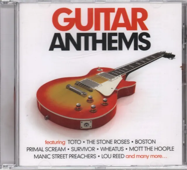 Various Artists Guitar Anthems CD Europe Sony 2011 compilation featuring stone