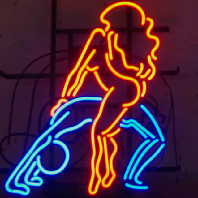 17"x14"Pure Love Neon Sign Light Man Cave Wall Hanging Nightlight Visual Artwork