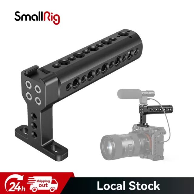 SmallRig Camera Top Handle Grip W/ Cold Shoe Mount for Digital Video DSLR 1638C