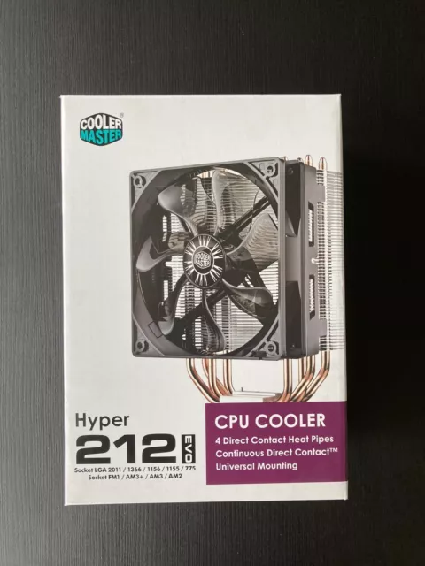 Ventirad Cooler Master Hyper 212 Evo pour processeur Intel/AMD