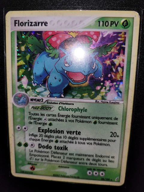 Carte Pokemon Florizarre Ex Gardiens De Cristal 28/100 Holo 