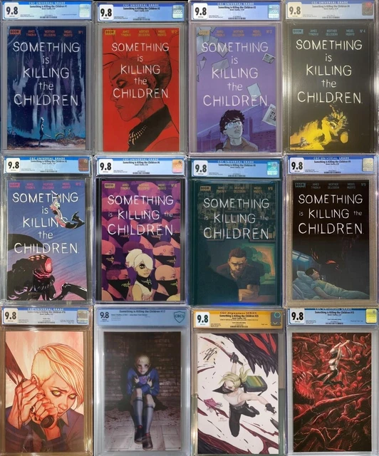 Something is killing the children 1 thru 29, CGC, Raw, plus variations,  lot/set