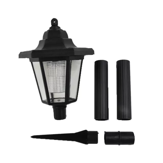 Solar Power Wall Mount Landscape Light Outdoor Garden Pathway Lighting