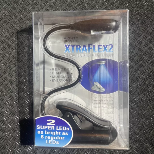 Mighty Bright Xtraflex 2 LED Book Light New