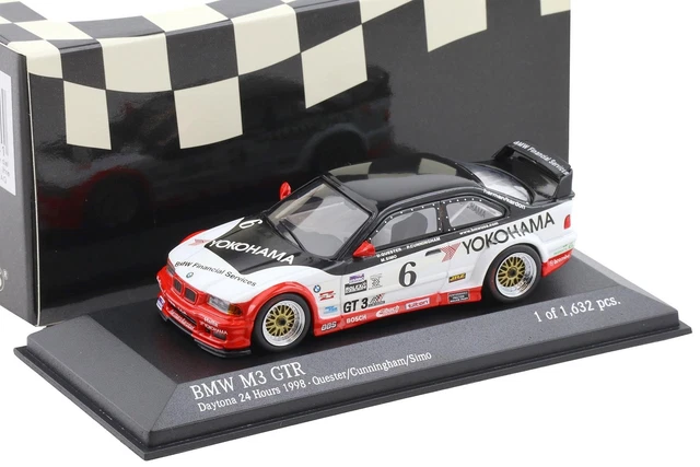 Miniature Minichamps 1/43 BMW M3 GTR - Toy Fair Nurnberg 2005 - Limitée