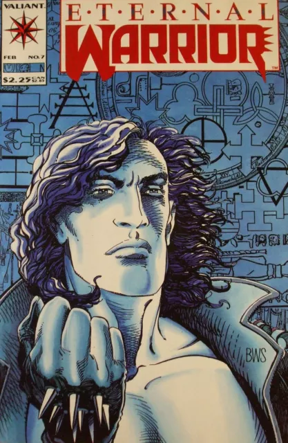 ETERNAL WARRIOR  #7 ( Master Darque) Vol.1 -  1992 Valiant comics series  NM+