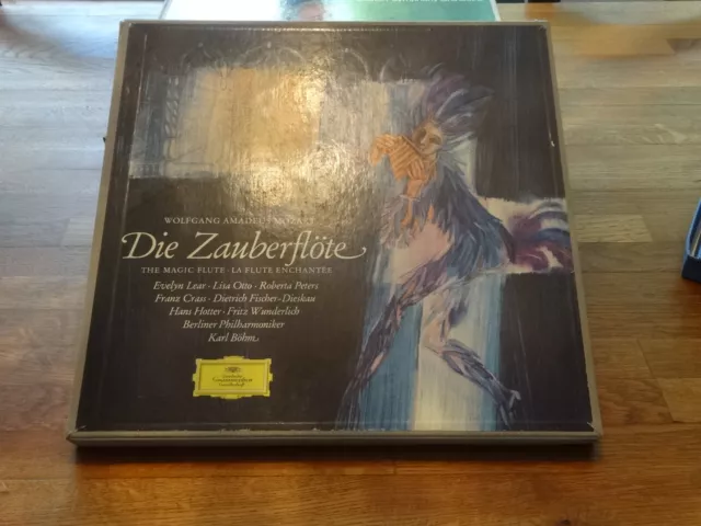 MOZART – DIE ZAUBERFLÖTE 3LP BOX, Deutsche Grammophon