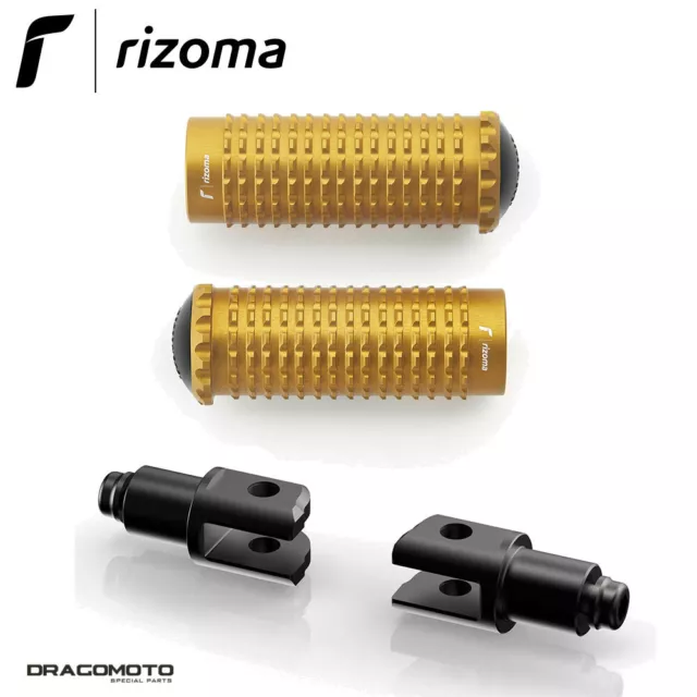 HONDA CBR 650 R 2019-2020 Pedane Extreme RIZOMA PE631G PE650B Oro Pilota