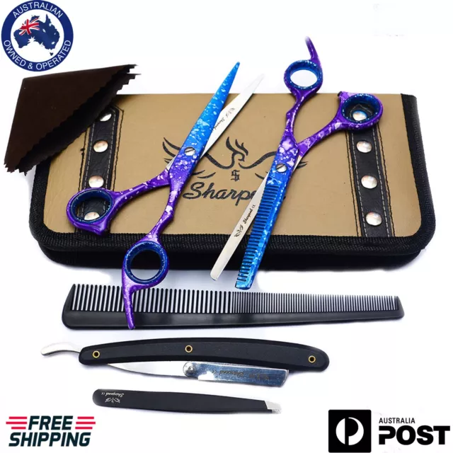 Professional Hairdressing Barber Salon Hair Cutting Thinning Scissors Shears Set