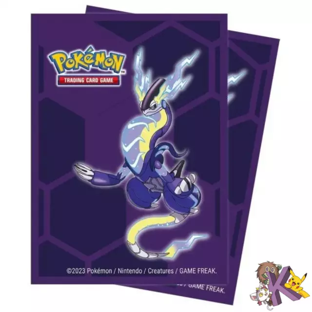 Sleeve / Protege Carte Pokémon 66x91mm x100 – Dracaustore