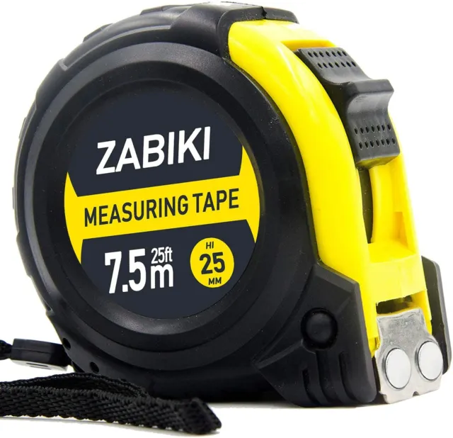2-LICHAMP Tape Measure 12 ft Easy Read Measuring Tape Retractable