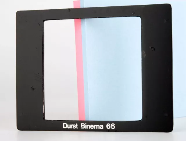 1x Durst BINEMA 66 6X6 cm una maschera negativa per Durst M805, L900 L1200 14693