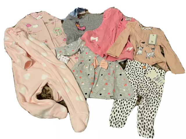baby girl clothes bundle 6-12 months