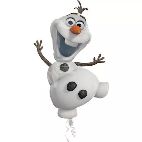 Anagramme Disney gelé Olaf bonhomme de neige super forme ballon en feuille