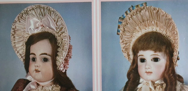 Belle robe et chapeau ensemble poupée ancienne