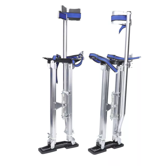 24-40 Inch Silver Drywall Stilts Aluminum Tool Stilt Portabl For Painter Walking