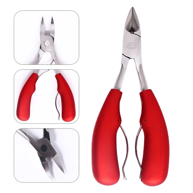 Alicates para cutículas, uñas flexibles, profesionales, alicates para cutículas, recortadora,