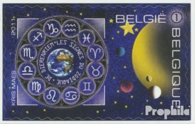 Belgique 4141 (complète edition) neuf avec gomme originale 2011 zodiaque