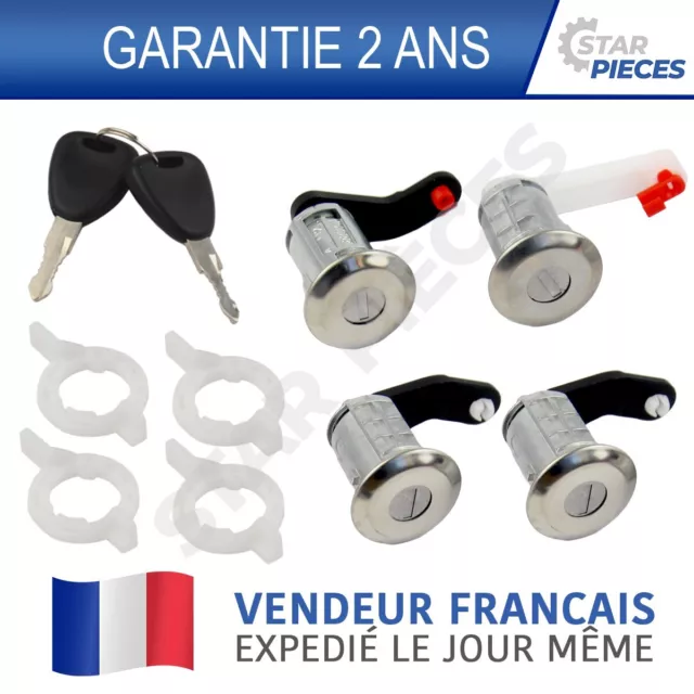 Barillet Serrure Barillets Serrures Porte Renault Master Ii 1998-2010