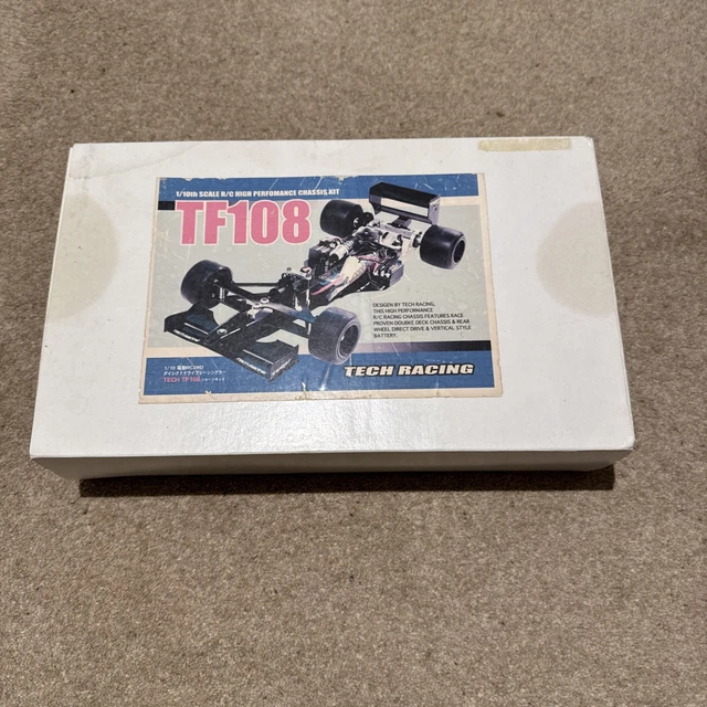 TECH RACING TF108 F1 1/10 RC KIT High performance NIB VERY RARE £195.00 ...