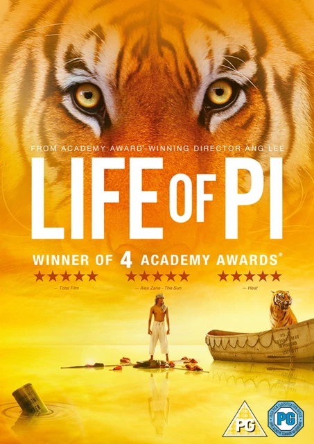 LIFE OF PI (DVD) Gérard Depardieu Shravanthi Sainath Vibish Sivakumar ...