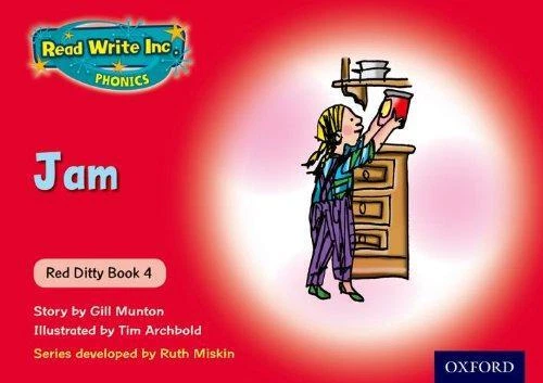 READ WRITE INC. Phonics: Red Ditty Book 4 Jam, Very Good Condition ...