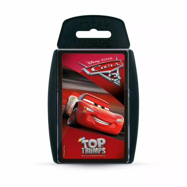 Top Trumps Disney Cars 3 Juego de Cartas Tarjetas Juego Coche Cuarteto