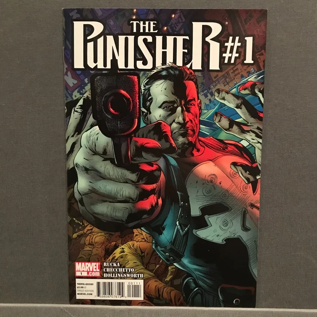 The Punisher #1 (2011) Marvel Comics - Greg Rucka, Marco Checchetto, Bryan Hitch
