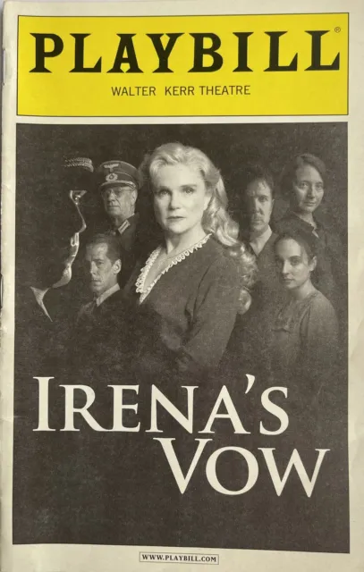 Irena's Vow - Broadway Playbill - Jun 2009 - Tovah Feldshuh