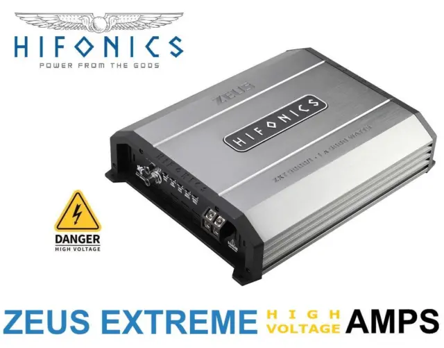 Hifonics Zxt5000/1 Ultra Classe D Numérique Mono 1 Canal Amplificateur 5000 W