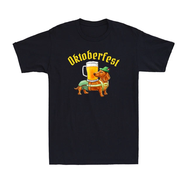 Oktoberfest T-Shirt Für Herren - Lustiges Bier-Design Mit 3D-Druck