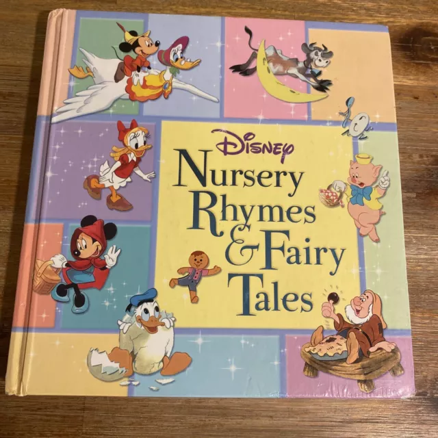 Nursery Rhymes and Fairy Tales Hardcover Disney Books