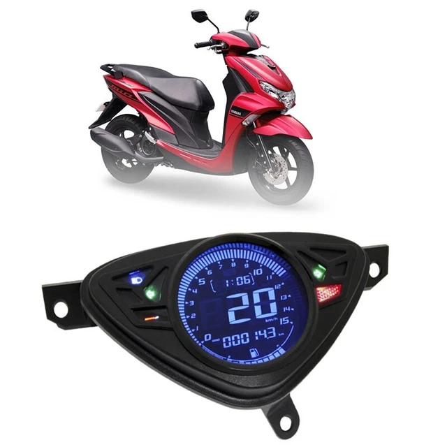 Medidor de Velocidad de Motocicleta con Medidor de Aceite de Temperatura LCA7