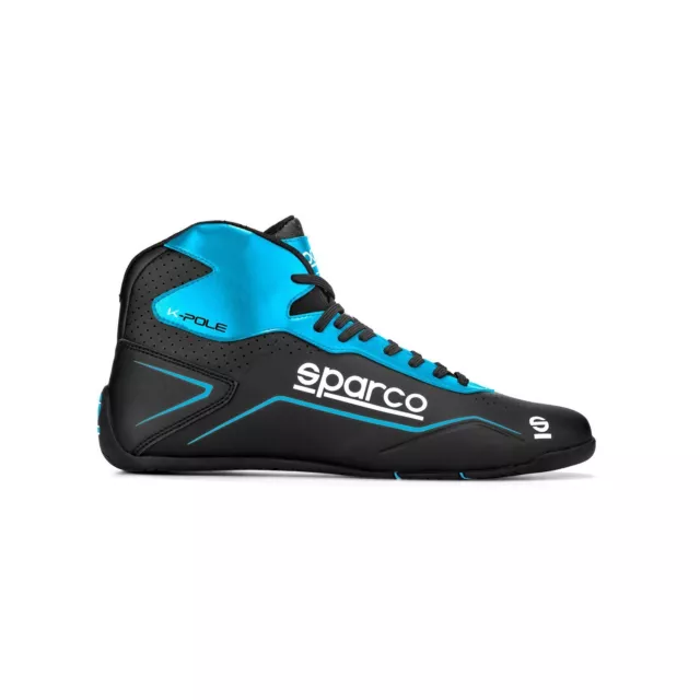 Neu Sparco Kartschuh K-POLE MY20 Schwarz Blau (43)