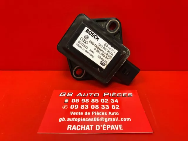 Audi A4 B6 Cabriolet  Capteur Acceleration Esp Ref 8E0907637A 0265005245