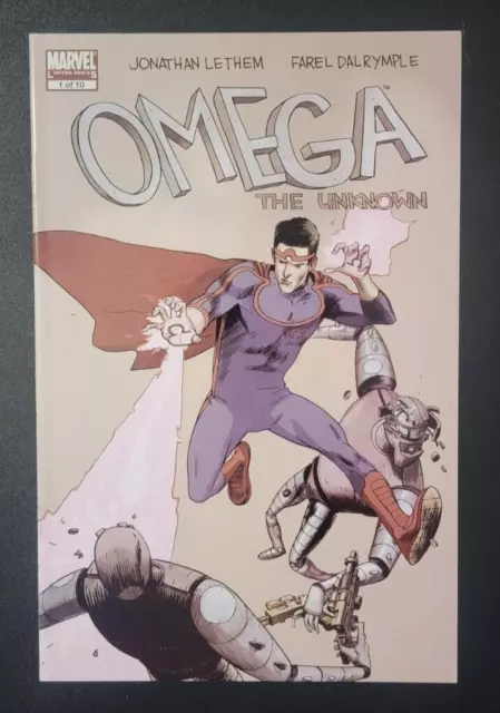 Omega The Unknown #1 Limited Series 2007 Marvel Comics NM