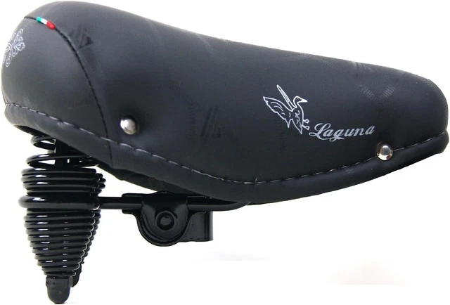 Selle Vintage Montegrappa 1750 - Cuir Synthétique Double Ressort - Italie Neuve