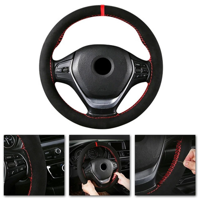 Coprivolante antiscivolo pelle cucita a mano resistente all'usura alla moda