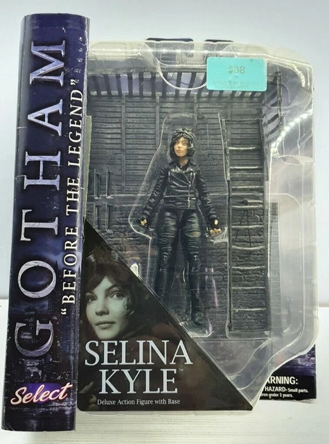 Set De 3 Figurines Batman Gotham : Catwoman, Jim Gordon Et Penguin - Édition Diamond Select (20cm, 2015)