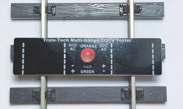 Mehrspuriger Gleisprüfer für OO/O/G Train Tech TT10