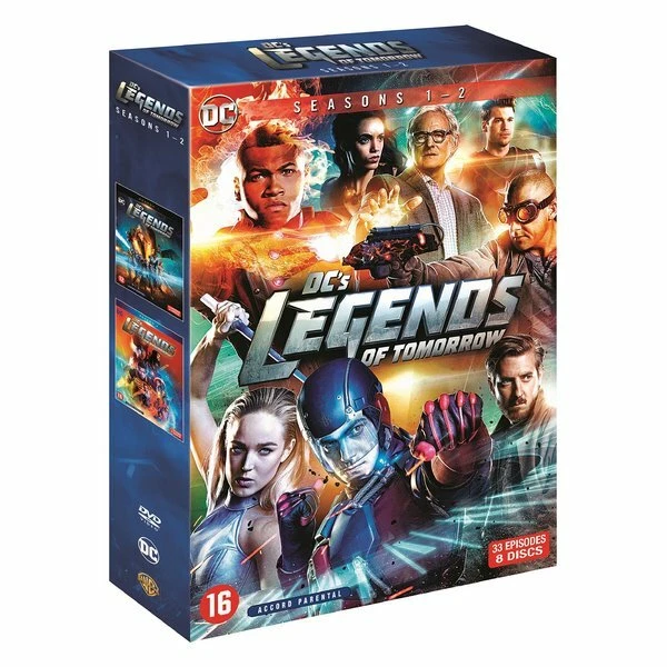 DVD - DC's Legends of Tomorrow - Saisons 1 and 2 - Coffret DVD - DC COMICS - Vic