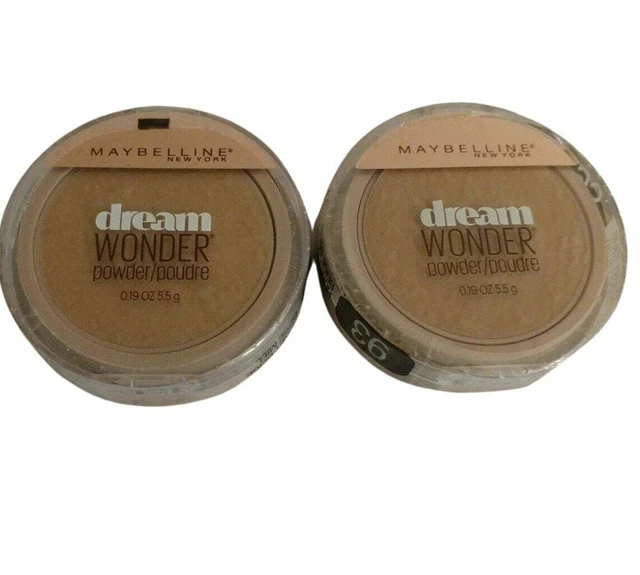 Pack of 2 Maybelline New York Dream Wonder Powder, Honey Beige # 93