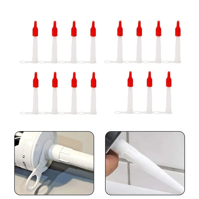 Manutenzione ugello efficace con tubo in silicone tappo ugello rosso pezzo di ricambio