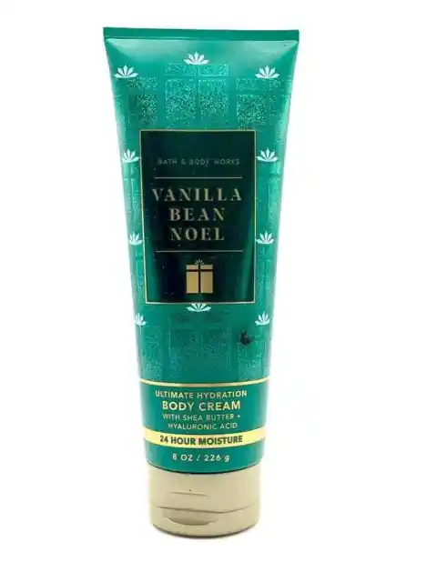 Bath & Body Works Ultimate Hydration Body Cream Vanilla Bean Noel 226ml